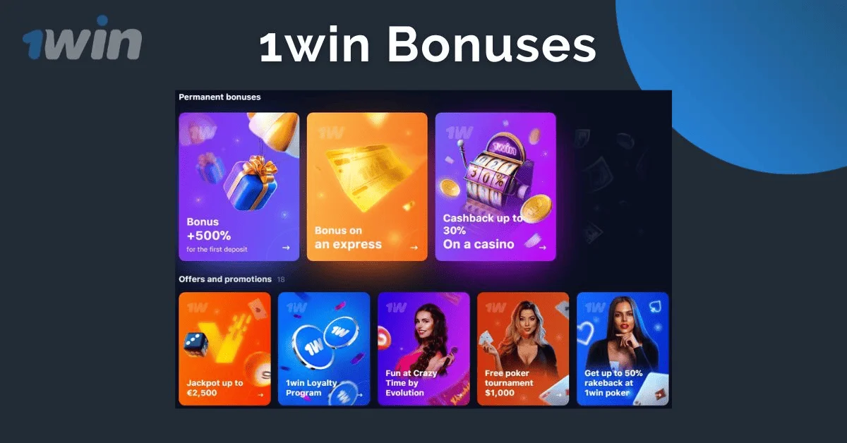 1win bonuses